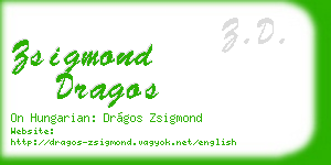 zsigmond dragos business card